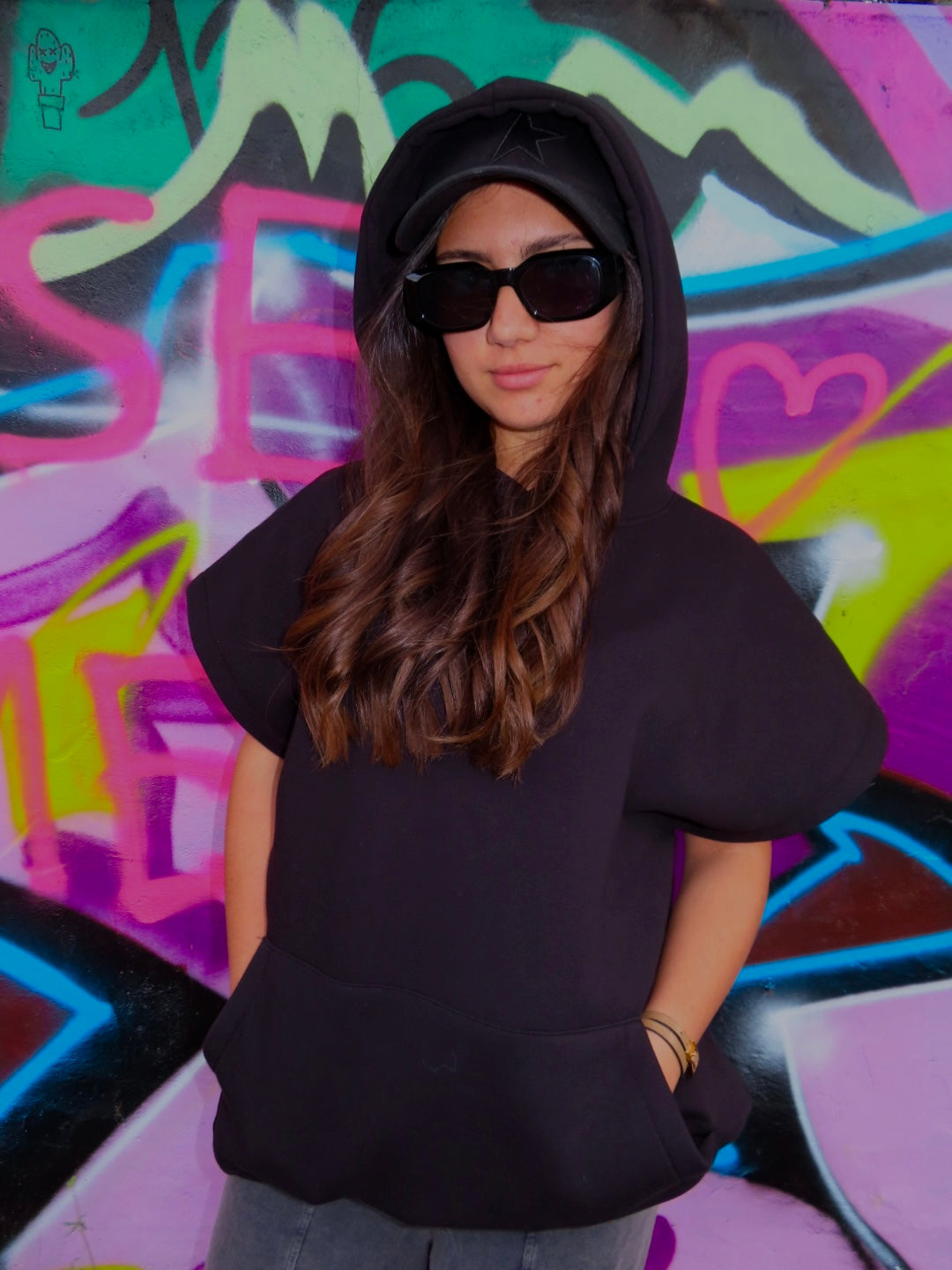 Sweat « Monoï » noir