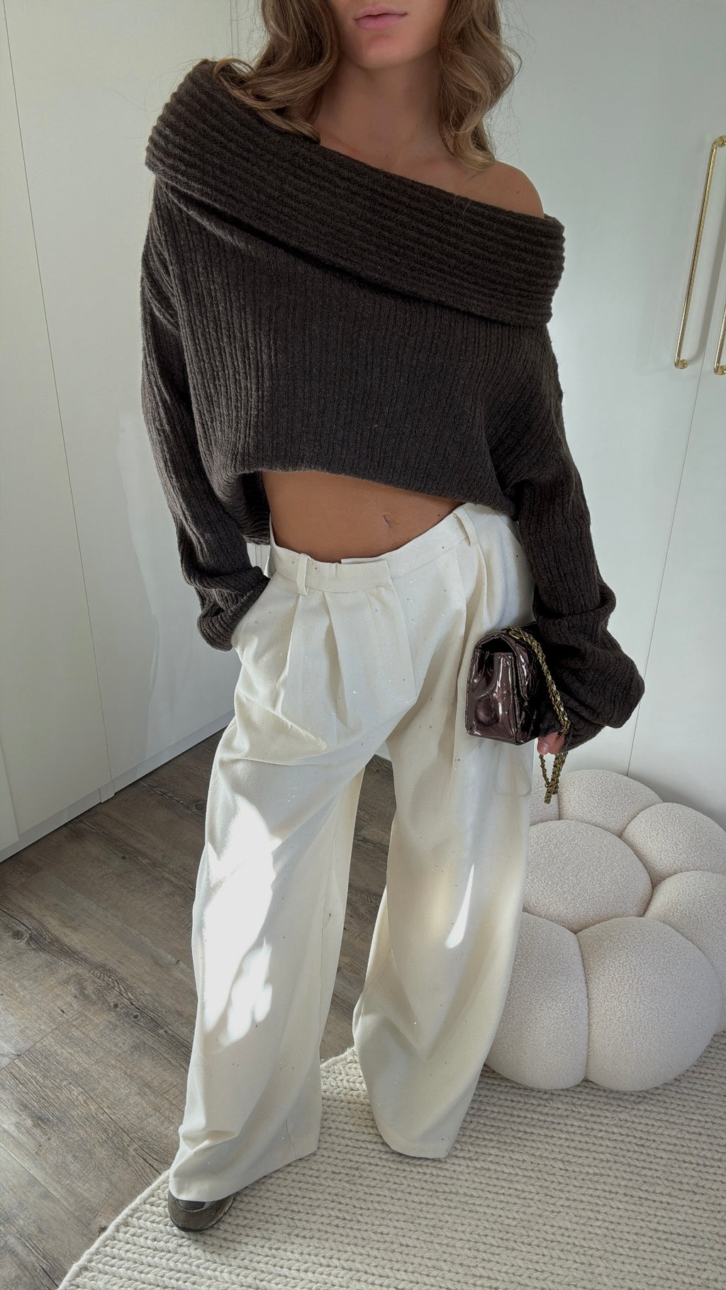 Pull encolure bateau