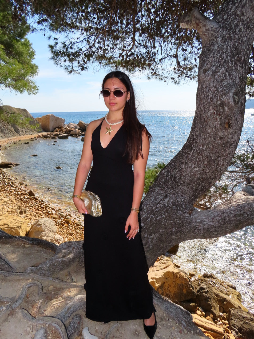 Robe « Pétunia » noir