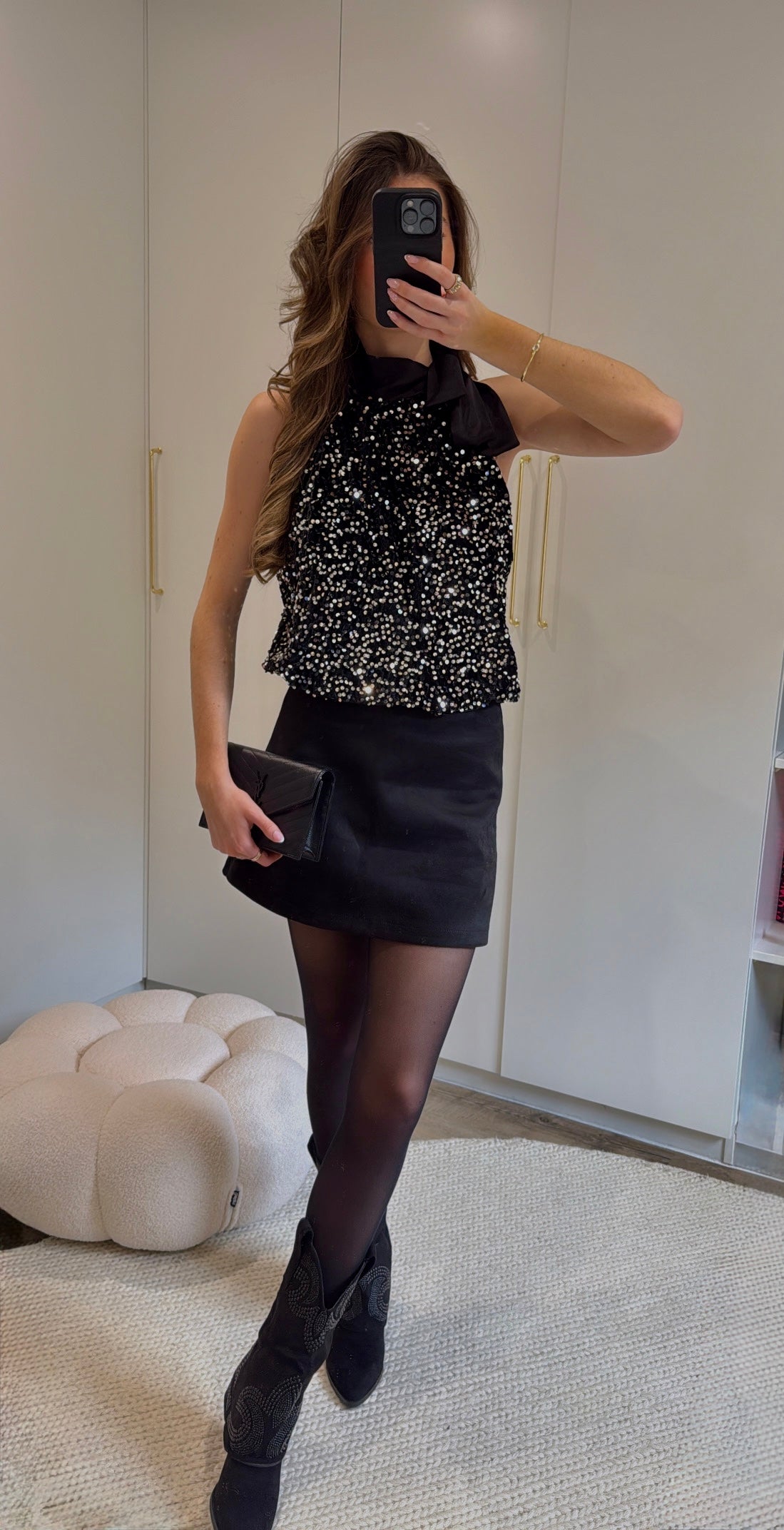 Haut pailleté