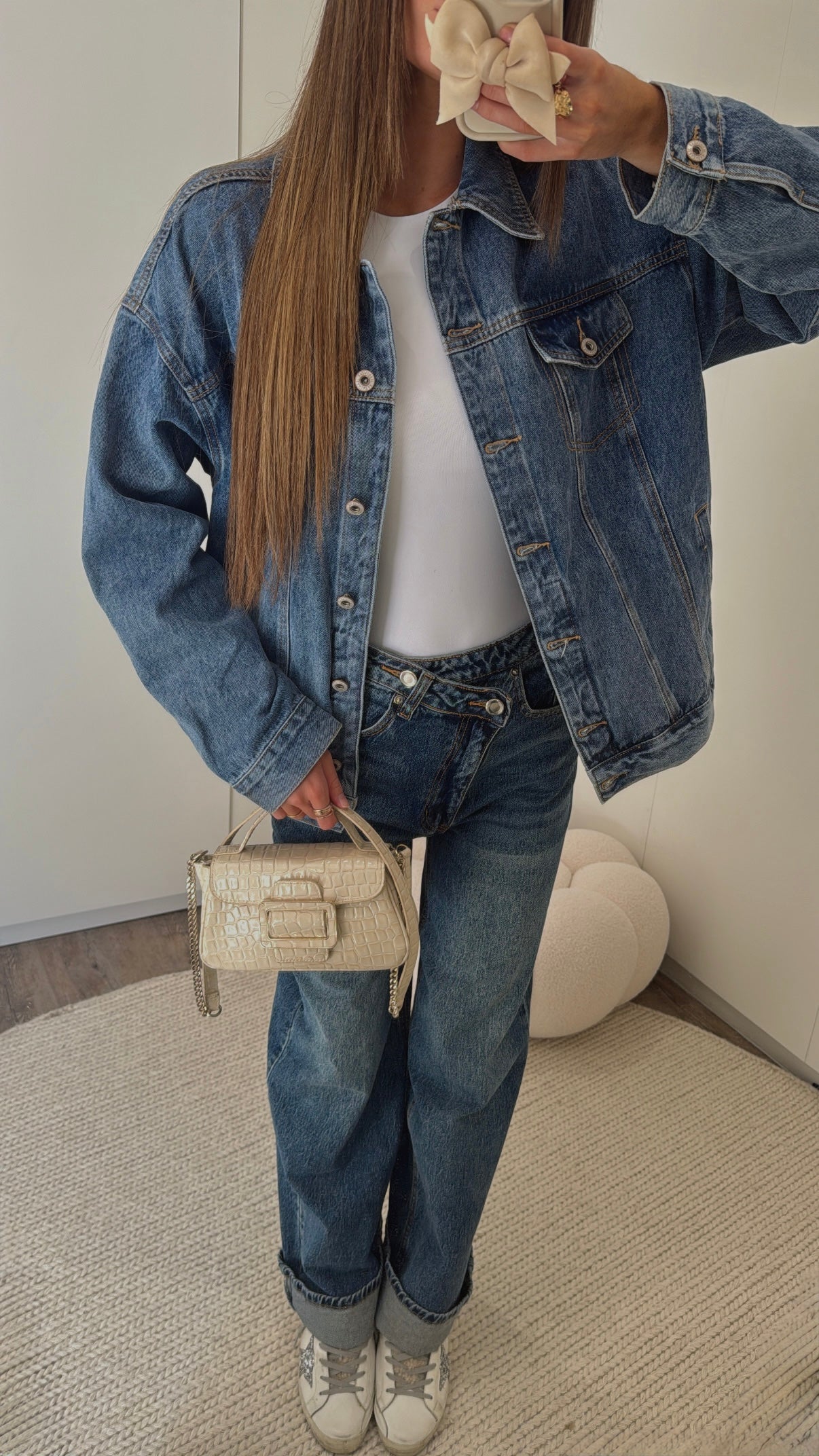 Veste jeans love